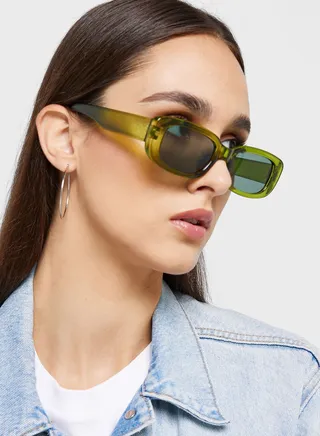 Rectangular Lens Sunglasses