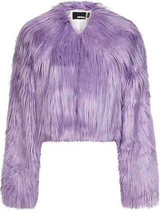 ROTATE Faux Fur Long Sleeved Jacket
