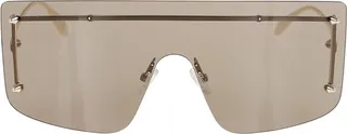 Alexander McQueen Eyewear Squared-Oversize Frame Sunglasses