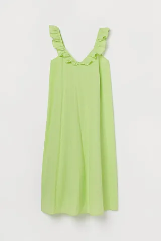 Ruffle-detail Dress