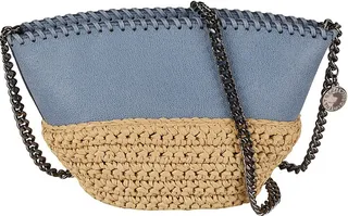 Smal Raffia Half Shoulder Bag