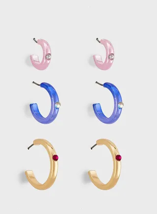 3 Pair Earring Set