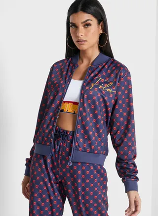 Dana AOP Track Jacket