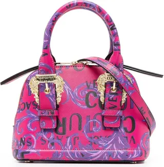 Faux-Leather Mini Tote Bag