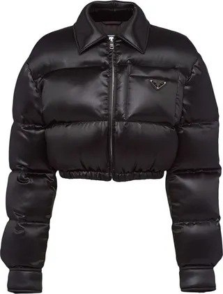 Ciré cropped down jacket