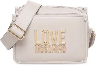 Love Moschino Logo Lettering Zipped Crossbody Bag