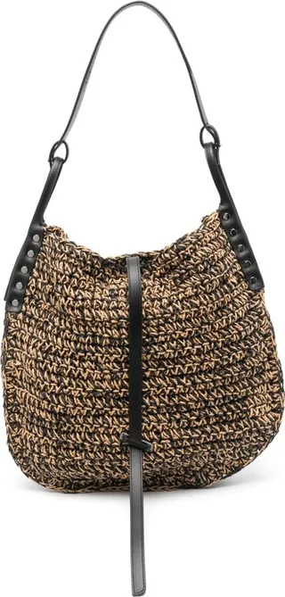 Ima raffia shoulder bag
