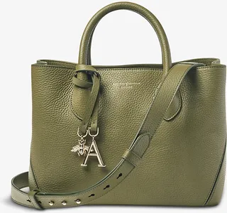 Fern London Midi Charm-embellished Leather Tote bag