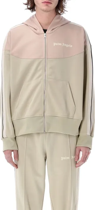 Two Tone Hoody Track Jacket