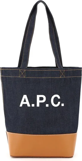 Axelle Denim Small Tote Bag