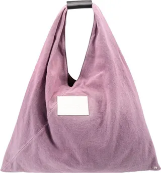 MM6 Maison Margiela Logo Patch Handbag