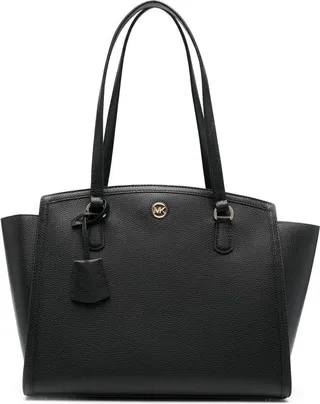 Chantal large pebbled tote bag