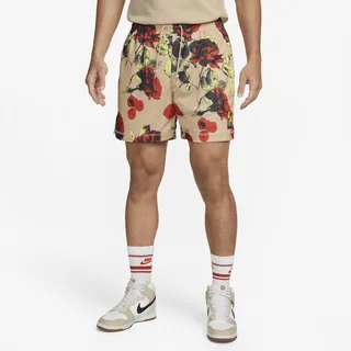 Men's Nike Sportswear Authentics Mesh Shorts in Brown
