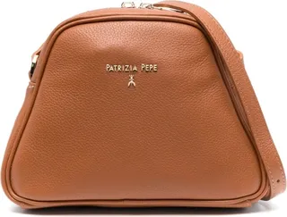 Logo-Plaque Crossbody Bag