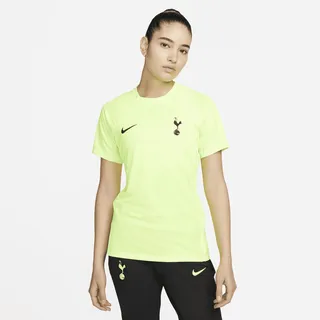 Tottenham Hotspur Nike Women's Dri-FIT Short-Sleeve Soccer Top in Yellow