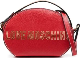 Studded Logo Crossbody Bag
