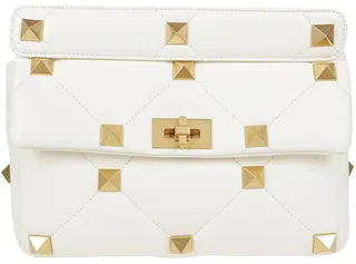 Valentino Garavani Roman Stud Quilted Crossbody Bag