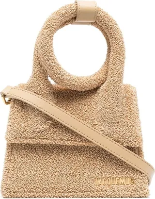 Le Chiquito faux-shearling tote bag