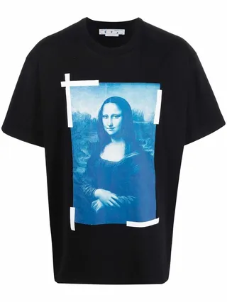 Monalisa short-sleeve T-shirt