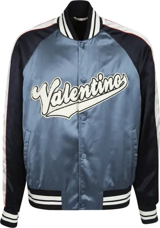 Logo-patch Bomber Jacket