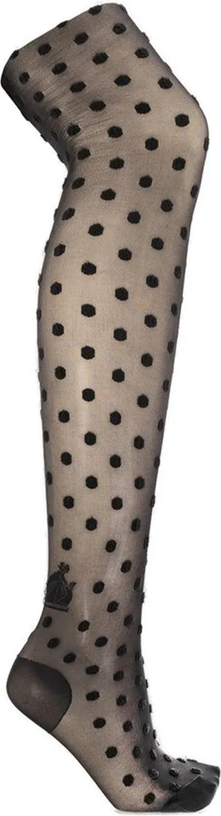 Lanvin Polka Dot Printed Tights