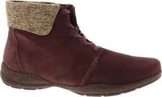 Roseville Lace Womens Suede Lace Up Ankle Boots