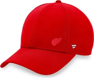 Women's Fanatics Branded Red Detroit Red Wings Authentic Pro Road Structured Adjustable Hat