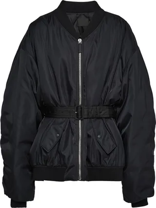 Zip-Fastening Bomber Jacket