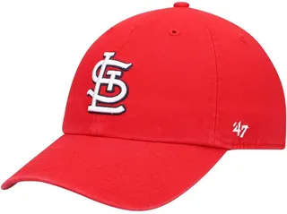 Men's Red St. Louis Cardinals Heritage Clean Up Adjustable Hat