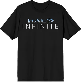 Halo Infinite Logotype Black T-shirt-XXL