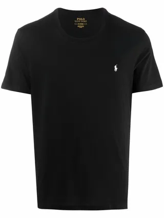 Polo Pony-embroidered cotton T-shirt