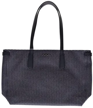 Zanellato Woven Effect Open Top Tote Bag