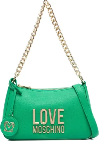 Logo-Lettering Shoulder Bag
