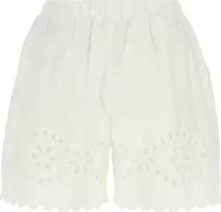 REDValentino Sangallo Embroidered Shorts