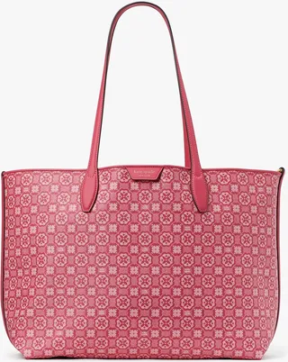 Kate Spade Spade Flower Monogram Sutton Medium Tote