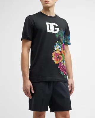 Men's DG Hawaiian-Print T-Shirt