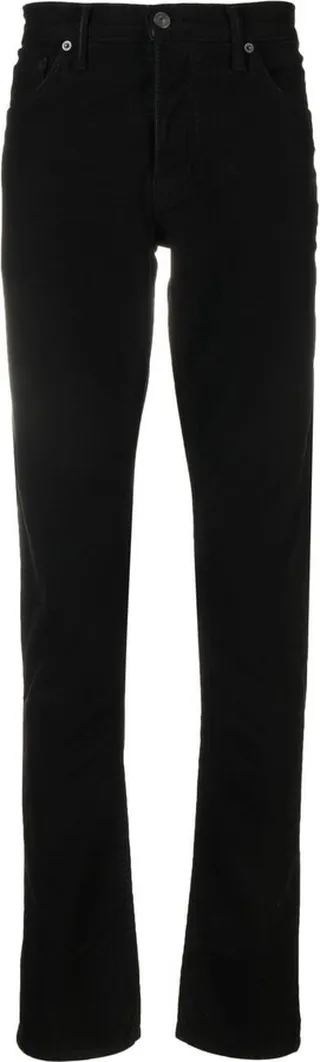 Slim-Cut Leg Trousers
