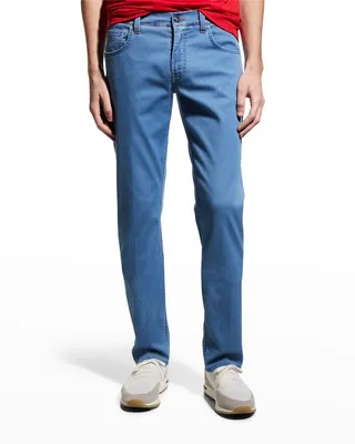 Men's Five Pocket Straight Leg Jeans