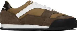 Comme des Garçons Homme Deux Brown Spalwart Edition Trango Sneakers