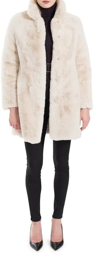 Faux Fur Oversized Jacket