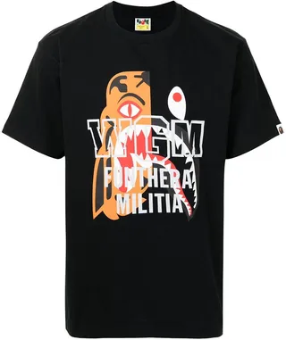 graphic-print cotton T-shirt