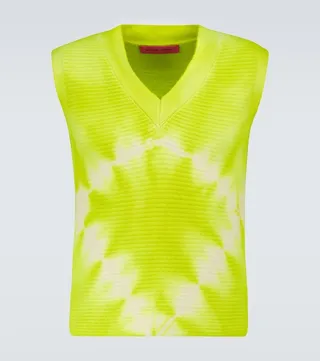 Diamond Horizon V-neck vest