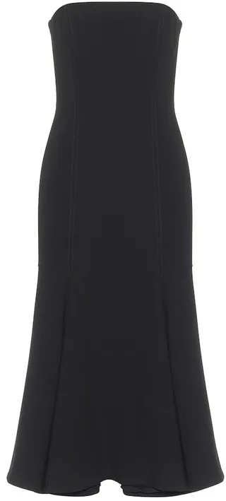 Valentino stretch-wool midi dress