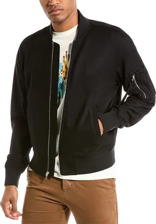 Rag & Bone Takisada Manston Wool Bomber Jacket