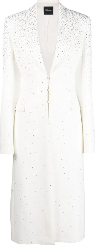 Rhinestone-Embellished Coat