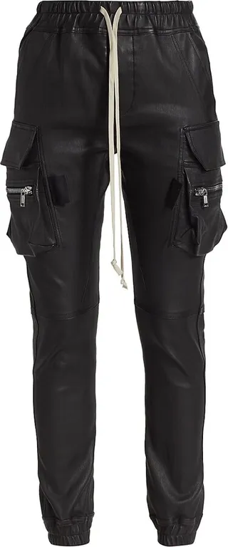 Mastodon Leather Cargo Pants
