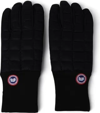 Canada Goose Logo Patch Padded Gloves