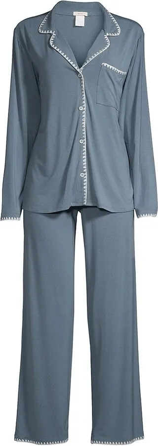 Two-Piece Frida Whip Stitch Pajama Set