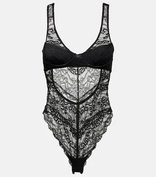 Greca lace bodysuit