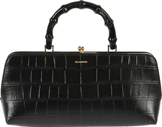 Goji Bamboo Crocodile Print Small Tote